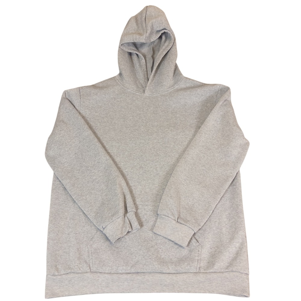 Mens XXL Gray The Beach Is My Happy Place Graphic Pullover Hoodie